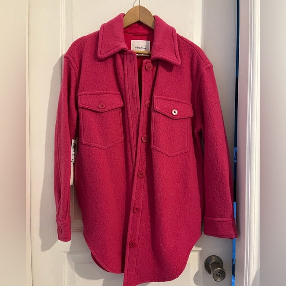 Wilfred Jackets & Blazers - Aritzia Wilfred Free Ganna Shirt Jacket